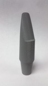 3D Printed Baritone saxophone mouthpiece